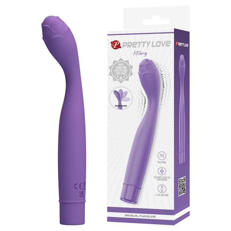 PRETTY LOVE - Henry fleksibilan G-spot vibrator ljubičasti
