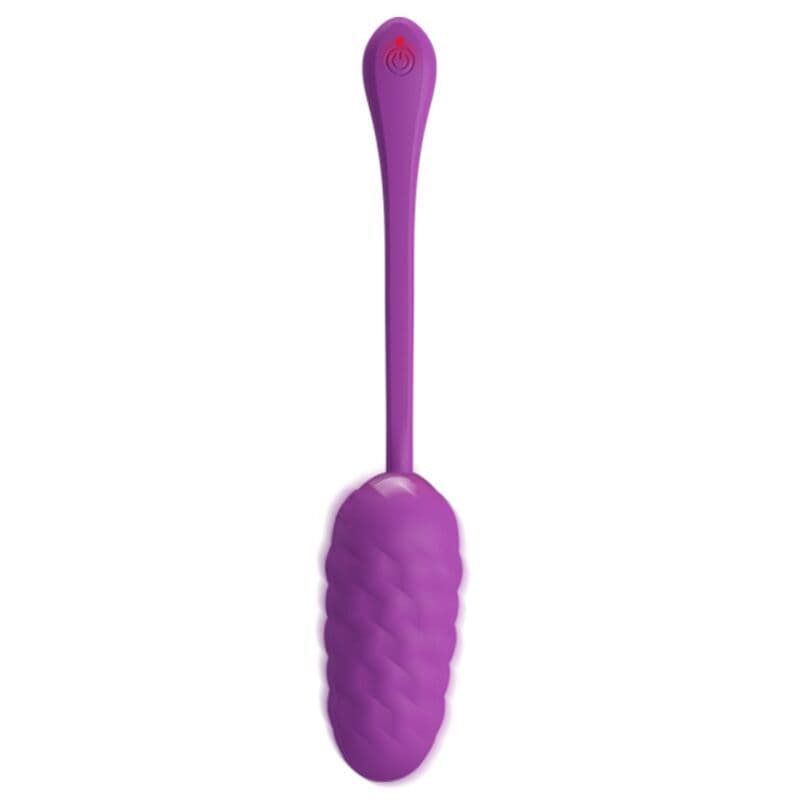 PRETTY LOVE - UOVO VIBRANTE CON TEXTURE MARINA RICARICABILE VIOLA 4