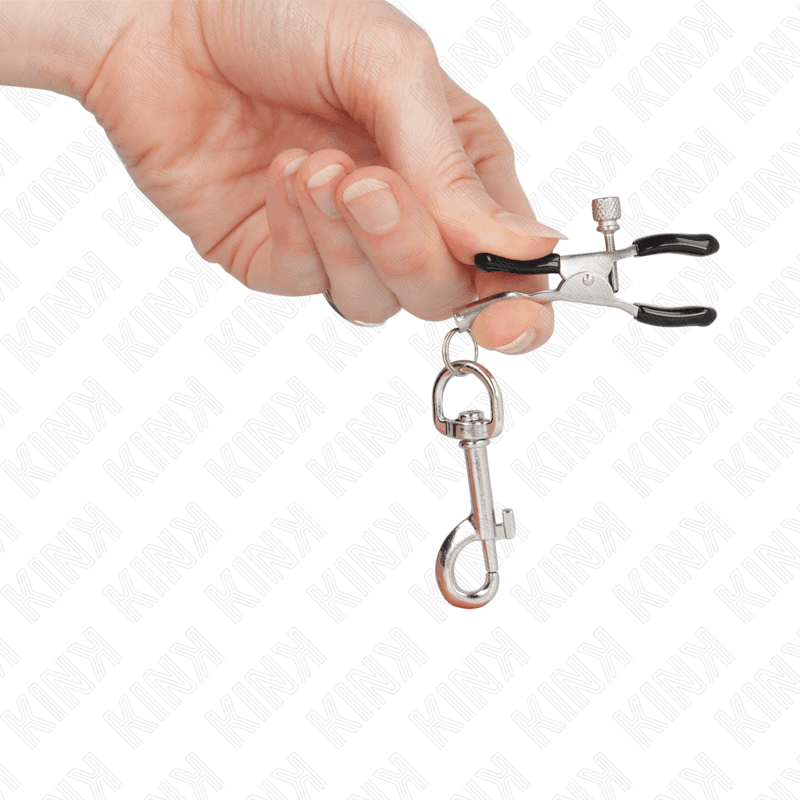 KINK - HAKEN-NIPPELKLAMMERN 6 CM 4