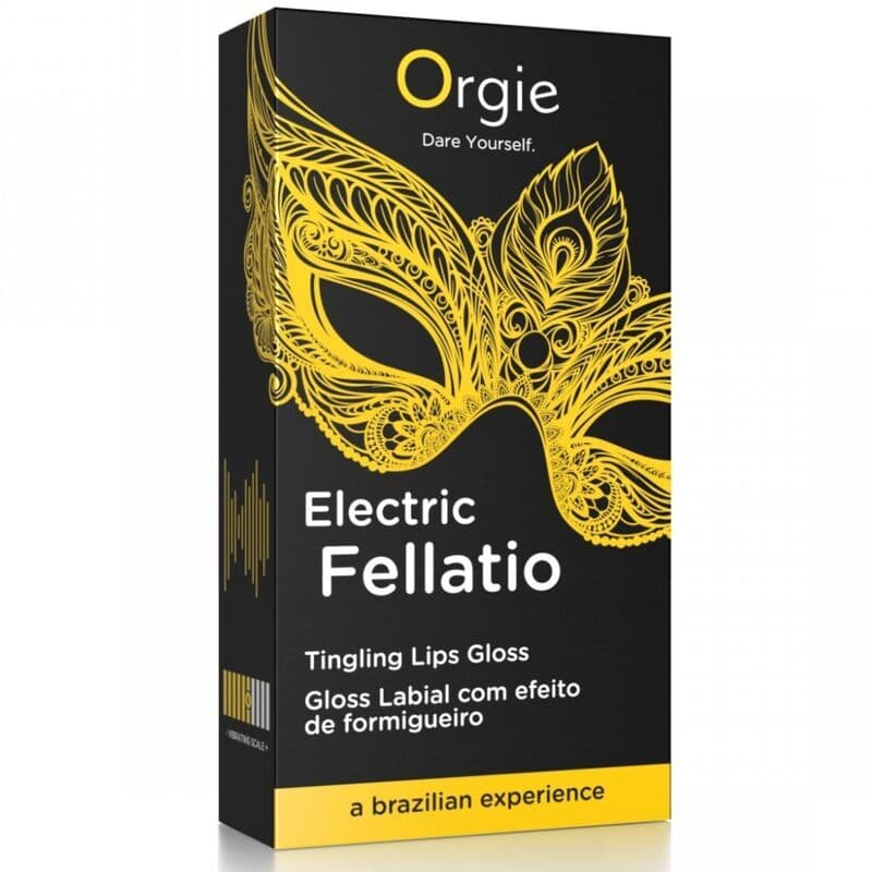 ORGIE - ELECTRIC FELLATIO VIBRATING TINGLING LIP GLOSS 10 ML 3
