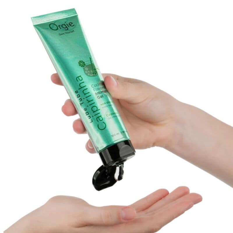 ORGIE - LUBE TUBE COCKTAIL CAIPIRINHA KISSABLE WATER-BASED INTIMATE GEL 100 ML 4