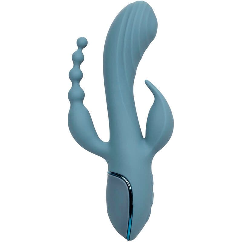 CALEXOTICS - VIBRATOR TRIPLE ECSTASY GREY 3