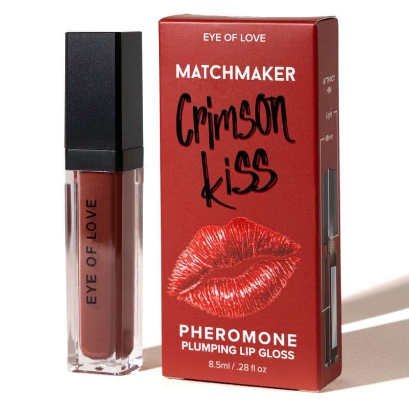 EYE OF LOVE, MATCHMAKER CRIMSON KISS ROTER LIPPENGLOSS MIT VOLUMENWIRKUNG UND PHEROMONEN 8,5 ML