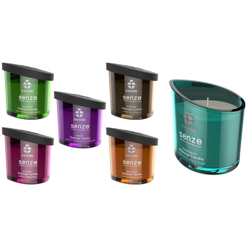 SWEDE - CANDELA DA MASSAGGIO SENZE SEDUCTION CHIODI DI - GAROFANO, ARANCIA, LAVANDA 2