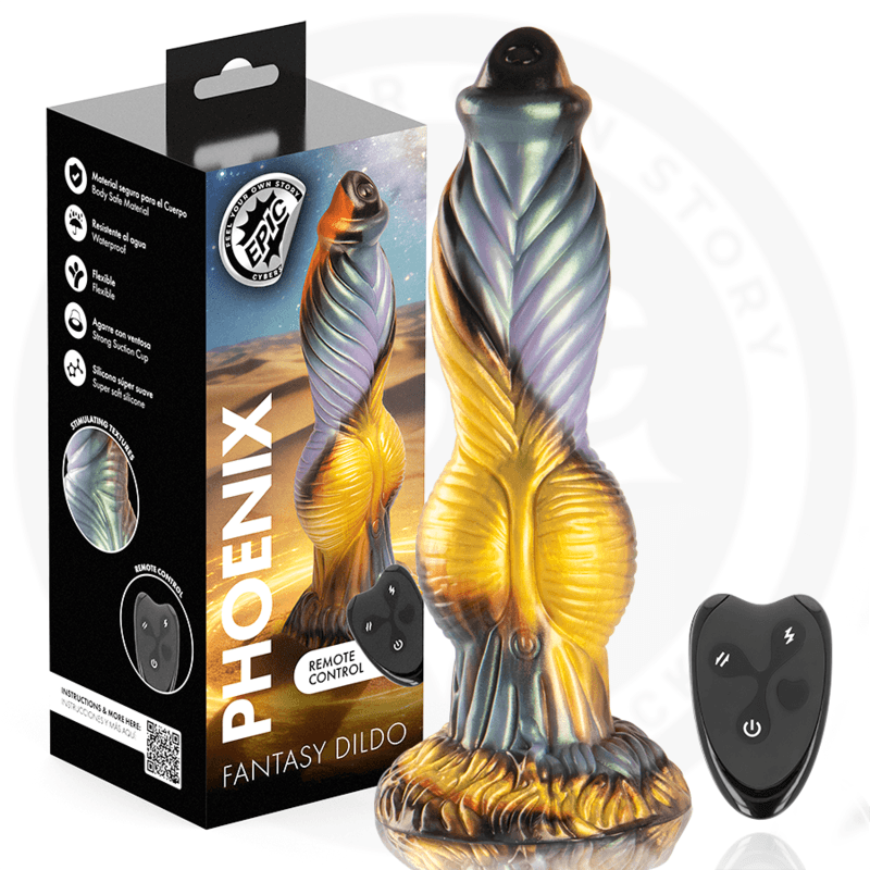 EPIC - PHOENIX PUNJIVI VIBRIRAJUĆI DILDO S DALJINSKIM UPRAVLJAČEM