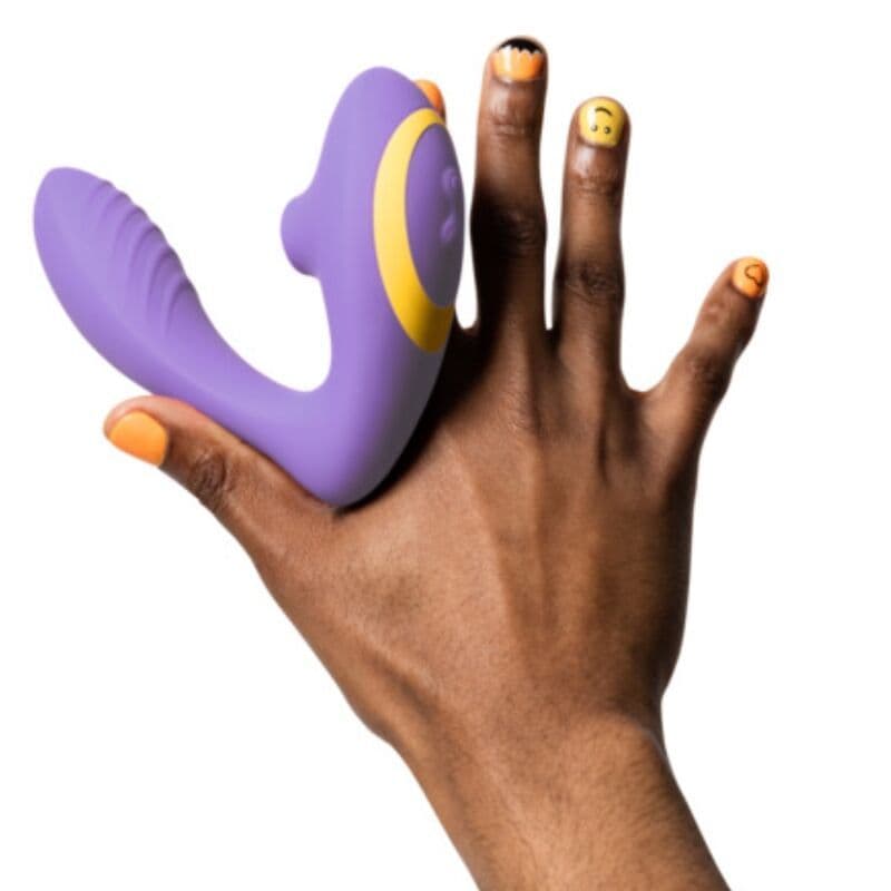 ROMP - REVERB G-SPOT STIMULATOR AND CLITORAL SUCTION DEVICE PURPLE 3