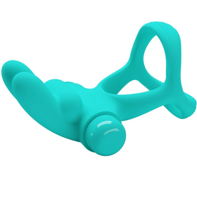 PRETTY LOVE - DANTE GREEN RABBIT VIBRATORRING 3