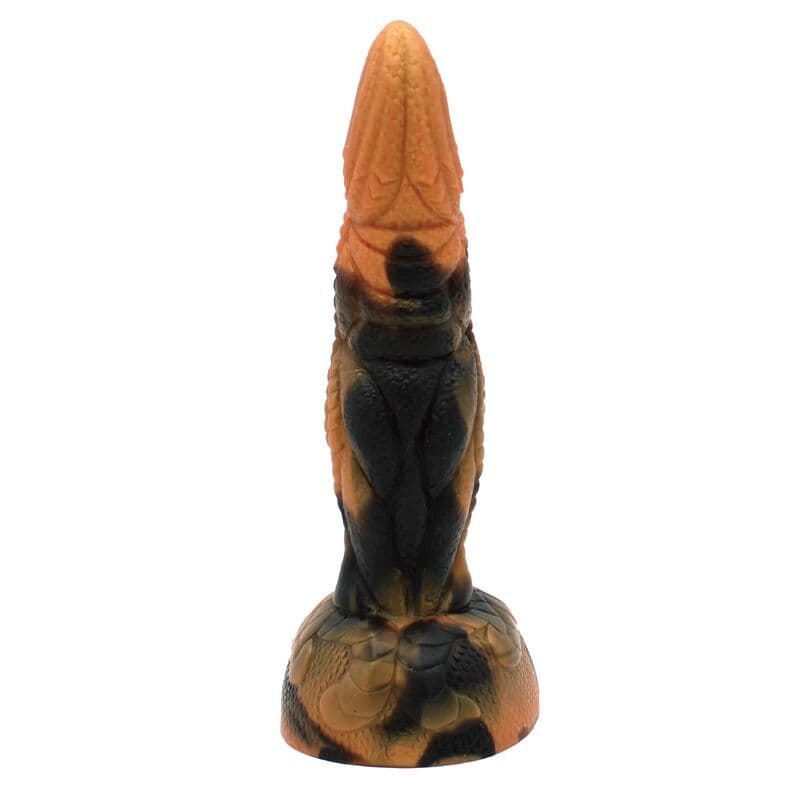 POWER MONSTERS - TYRANNOSAURUS BICOLOR FANTASY SILICONE DILDO 20.5 CM Ø 5 CM 4