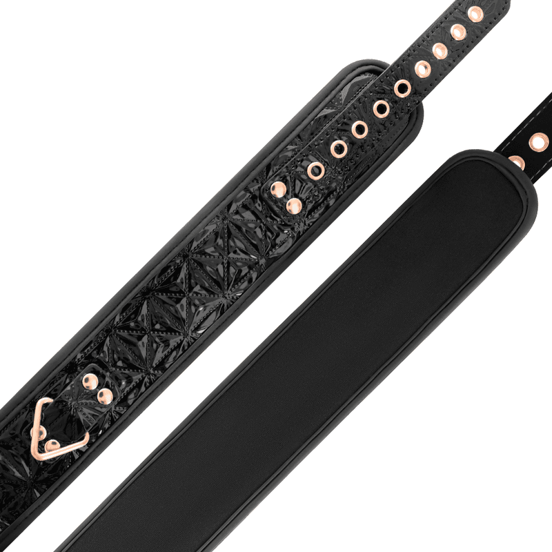 BEGME - BLACK EDITION PREMIUM VEGANER LEDERHALSBAND 4