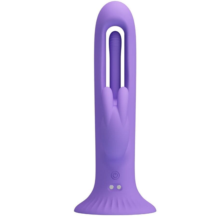 PRETTY LOVE - KILLMOULIS RABBIT VIBRATOR 12 VIBRATION MODES PURPLE 2