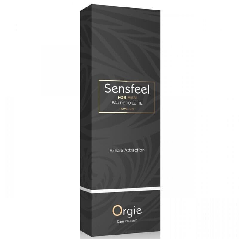 ORGIE - SENSFEEL EAU DE TOILETTE WITH PHEROMONE BOOSTER TRAVEL SIZE FOR MEN 10 ML 3