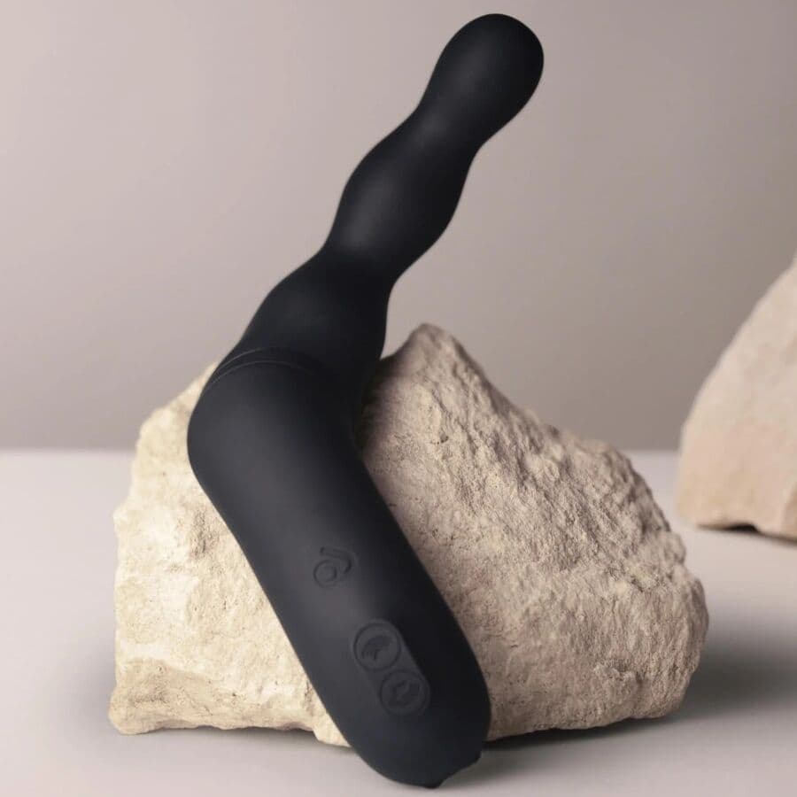 ROCKS-OFF - BLACK PROSTATE AND ANAL VIBRATOR ADAPTER 4