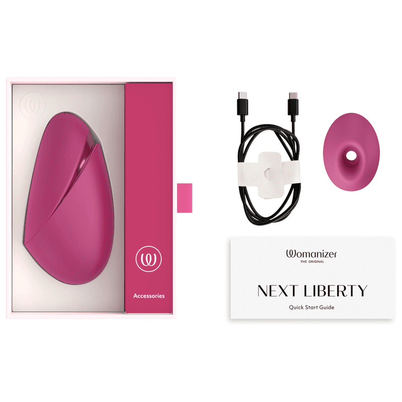 WOMANIZER - NEXT LIBERTY 3D KLITORALSTIMULATOR INTENSIVES ROSA LUFT DER LUFT 4