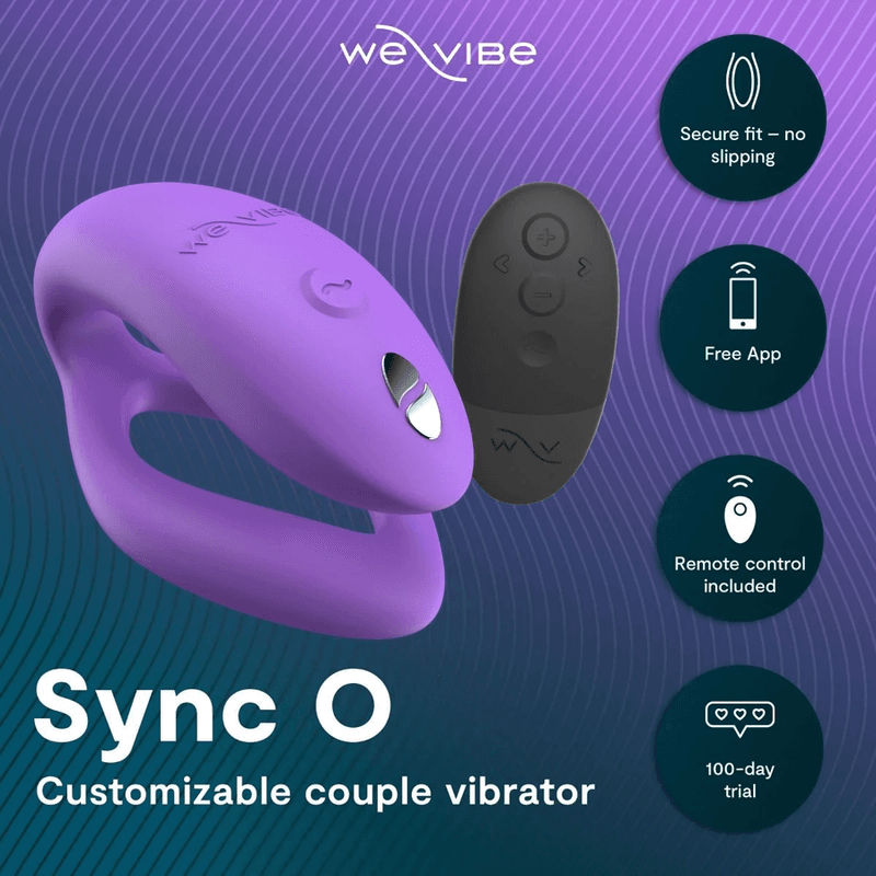 WE-VIBE - Sync O obojen stimulator za parove svijetla ljubičasta 3