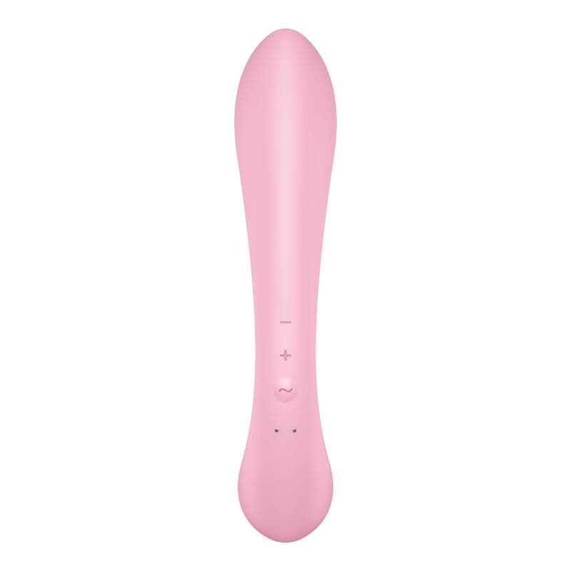 SATISFYER - TRIPLE OH VIBRAZIONE IBRIDA ROSA 3