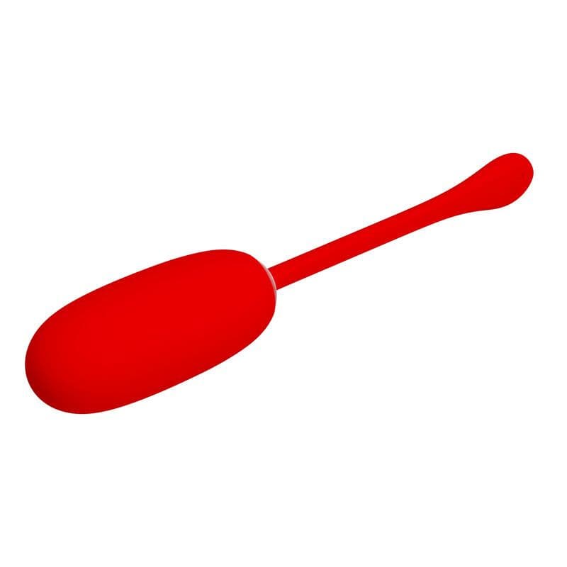 PRETTY LOVE - UOVO VIBRANTE JULIUS IMPERMEABILE-RICARICABILE ROSSO 4