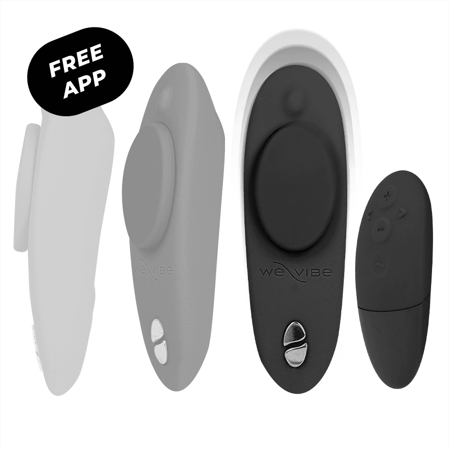 WE-VIBE - Moxie+ črni klitoralni vibrator 2