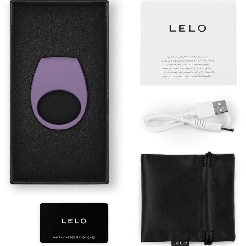 LELO - TOR 3 VIOLETT VIBRATORRING 3