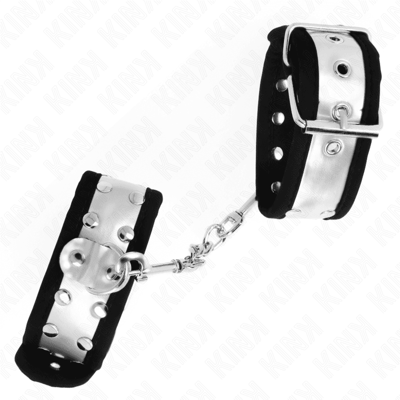 KINK - RESISTENZA DA POLSO SOTTILE NERO / ARGENTO 30 X 4 CM 3