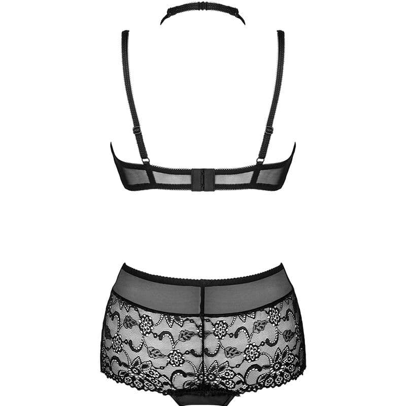 LIVCO CORSETTI FASHION - LINERA FÜR DIE SENSES-KOLLEKTION BH + PANTY SCHWARZ 4