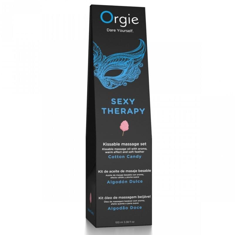 ORGIE - LIPS MASSAGE COTTON CANDY KISSABLE MASSAGE SET 100 ML 2