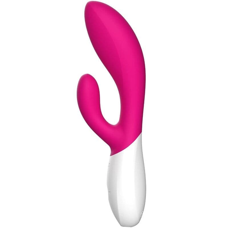LELO INA WAVE 2 LUKSUZNI VIBRATOR Z ZAJČKOM, FUKSIJA 2