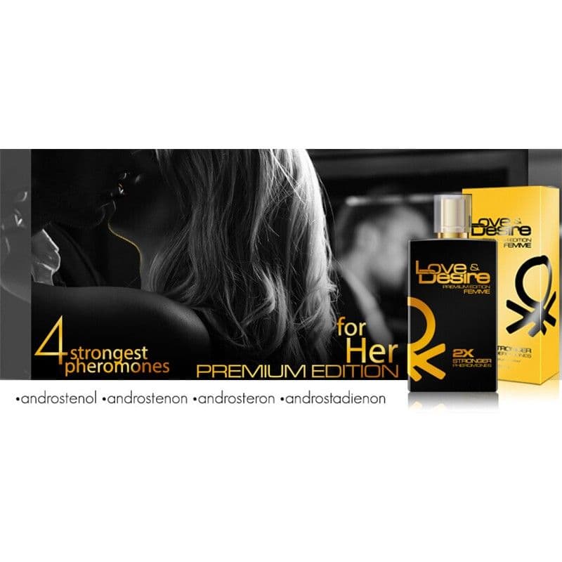 Profumo Love&Desire con feromoni per donne 100ml 3