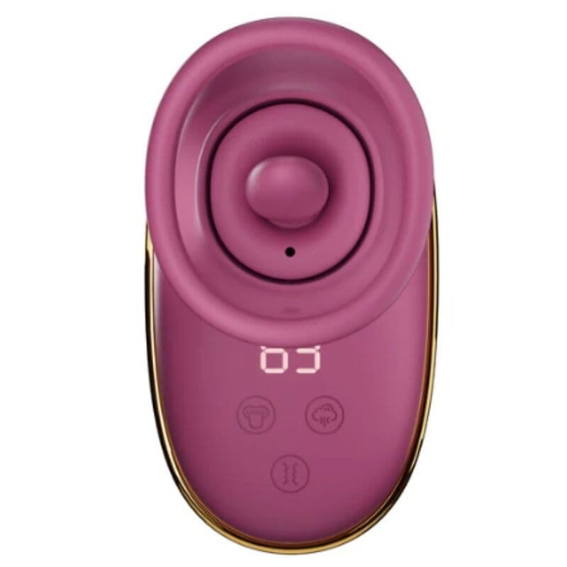 SHE.E.O - Pompa stimolante clitoridea automatica con effetto leccante (viola) 3