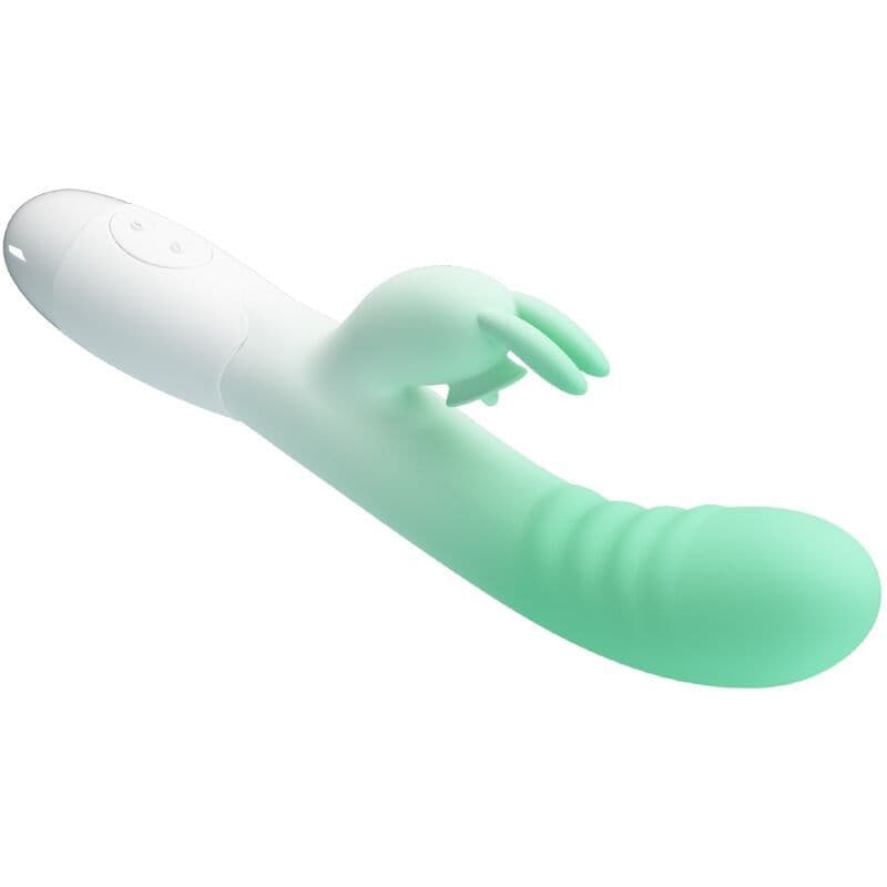 PRETTY LOVE - CERBERUS RABBIT VIBRATOR 3O VIBRATIONS GREEN 3