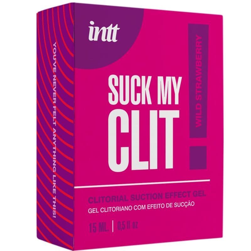 INTT - SUCK MY CLIT SUCTION EFFECT GEL WILD STRAWBERRY 15 ML 4