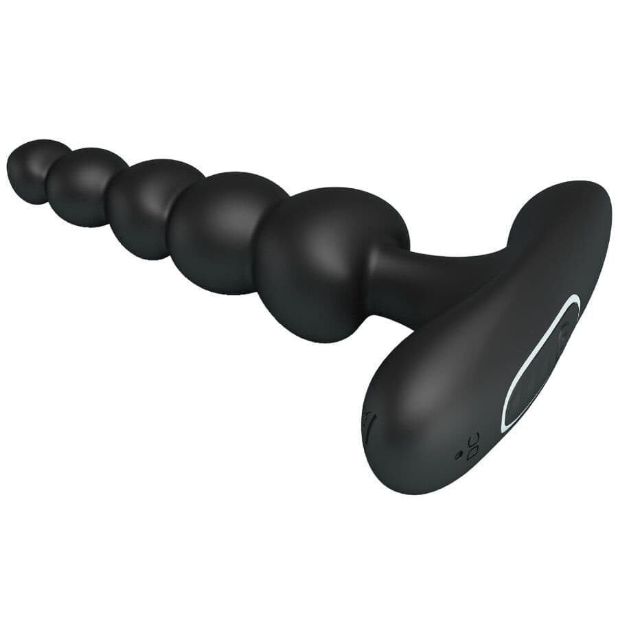 PRETTY LOVE - CORBAN VIBRATORE ANALE 10 VIBRAZIONI NERO 4