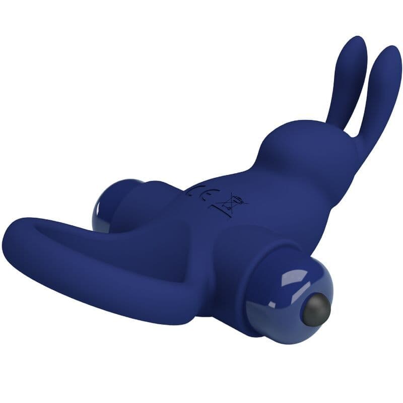PRETTY LOVE - JIRO KANINCHENRING MIT VIBRATION BLAU 4