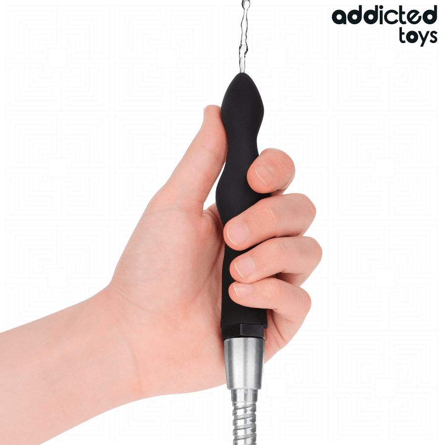 ADDICTED TOYS - ANALNI TUŠ Z UNIVERZALNIM NASTAVKOM, MODEL 3 3