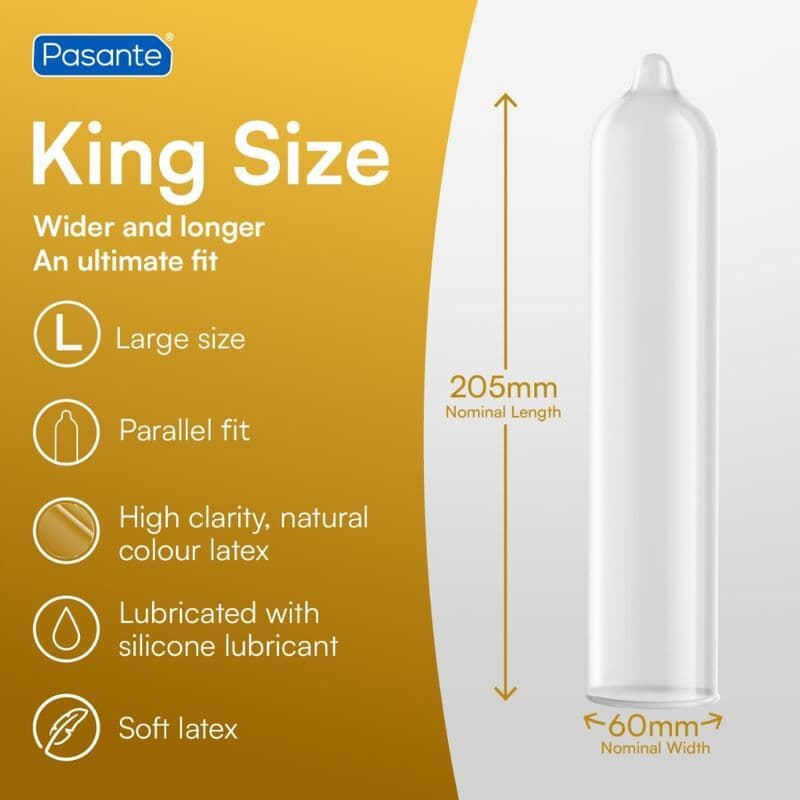 PASANTE - PRESERVATIVI KING SIZE BAG 144 UNIT 3