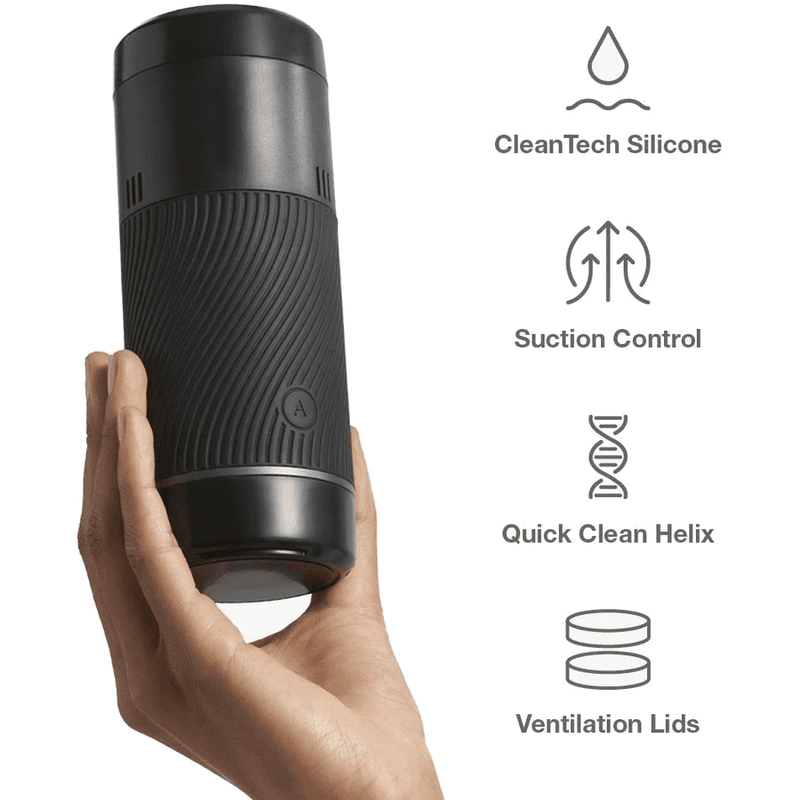 ARCWAVE - POW STROKER MANUALE CON CONTROLLO DELL'ASPIRAZIONE NERO 4