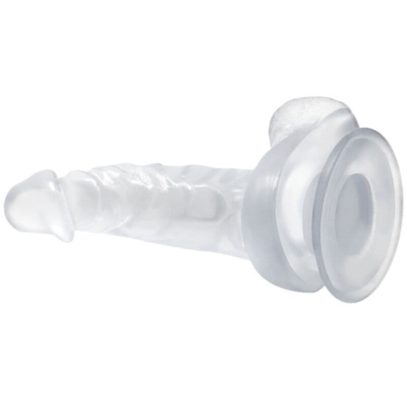 BAILE - REALISTIČNI DILDO S PRISESKOM IN MODI 16,7 CM PROZOREN 2