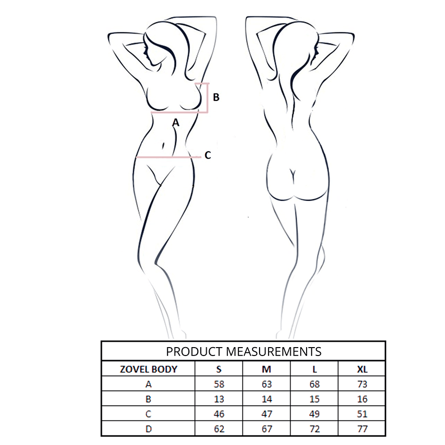 PASSION - ZOVEL BODY ROSA CHIARO L/XL 4
