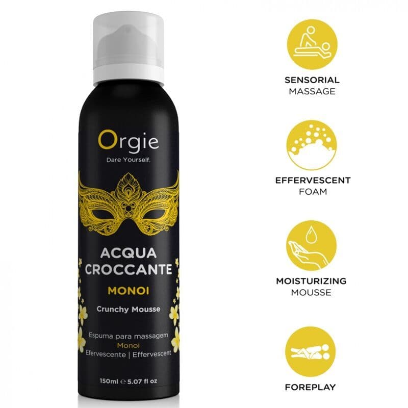 ORGIE - Acqua Croccante Monoi hrskava masažna pjena, 150 ml
