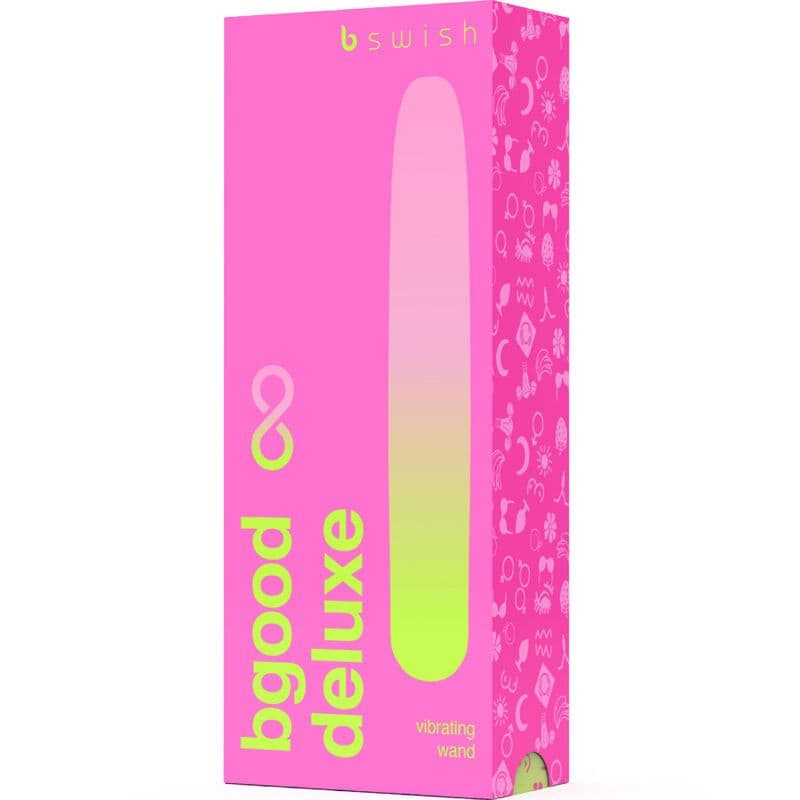 B SWISH - BGOOD INFINITE DELUXE RECHARGEABLE VIBRATOR PINK SILICONE 4