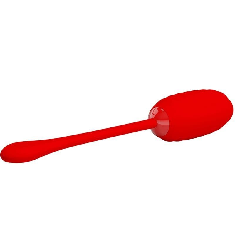 PRETTY LOVE - KIRK RECHARGEABLE VIBRATING EGG RED 4