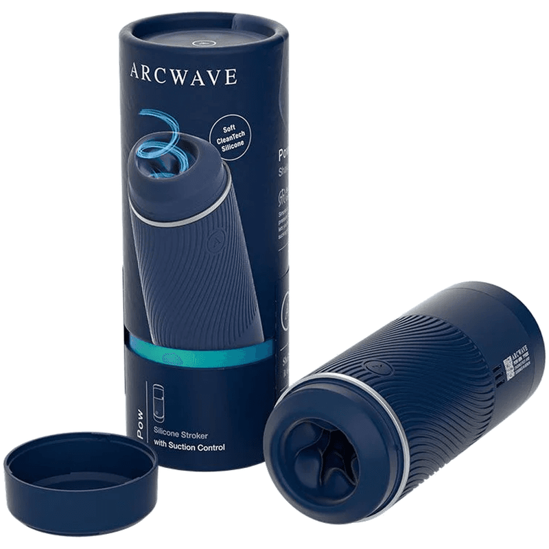 ARCWAVE - POW STROKER MANUALE CON CONTROLLO DELL'ASPIRAZIONE BLU 2