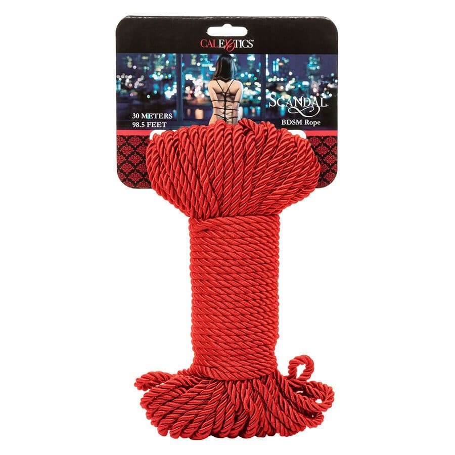 CALEXOTICS - SCANDAL RED BDSM ROPE 30 M 2