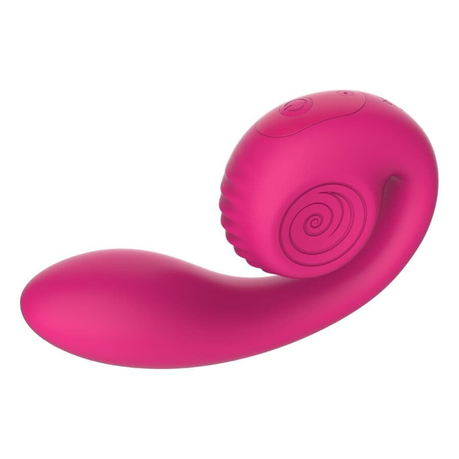 SNAIL VIBE GIZI LITE - VIBRATOR ZA TOČKO G IN KLITORIS, ROŽNAT 2