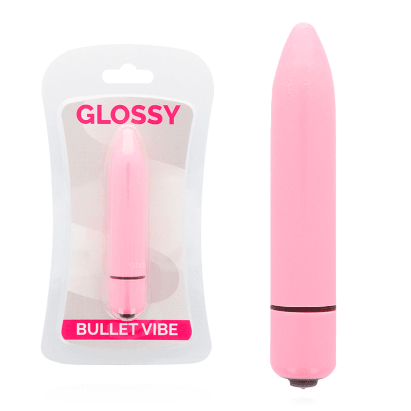 GLOSSY - Thin Vibe tanki vibrator ružičasta