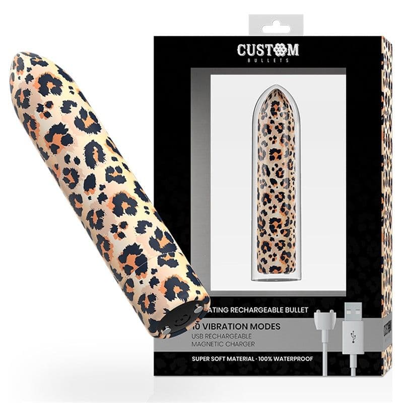 Bullet vibrator Leopard magnete