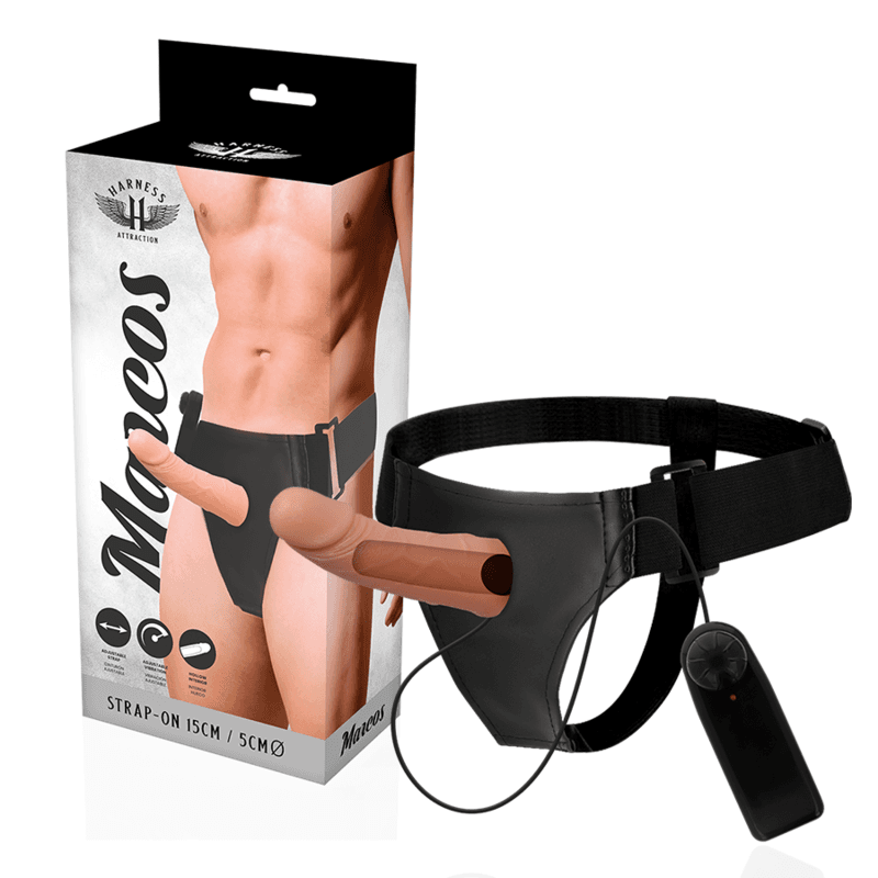 HARNESS ATTRACTION - RNES HOLLOW FRAMES REMENJE S VIBRATOROM 15 CM Ø 5 CM
