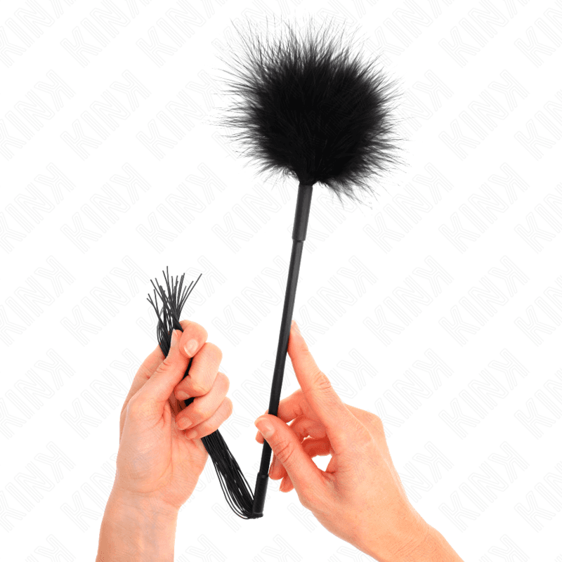 KINK SILIKONSKI BIČ S PERIMA ZA ŠKAKLJANJE 47 CM