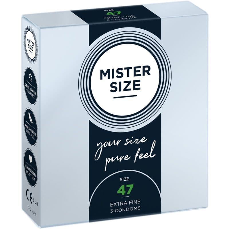 MISTER SIZE - KONDOMI VELIČINA XS 47 MM (3 KOMADA)