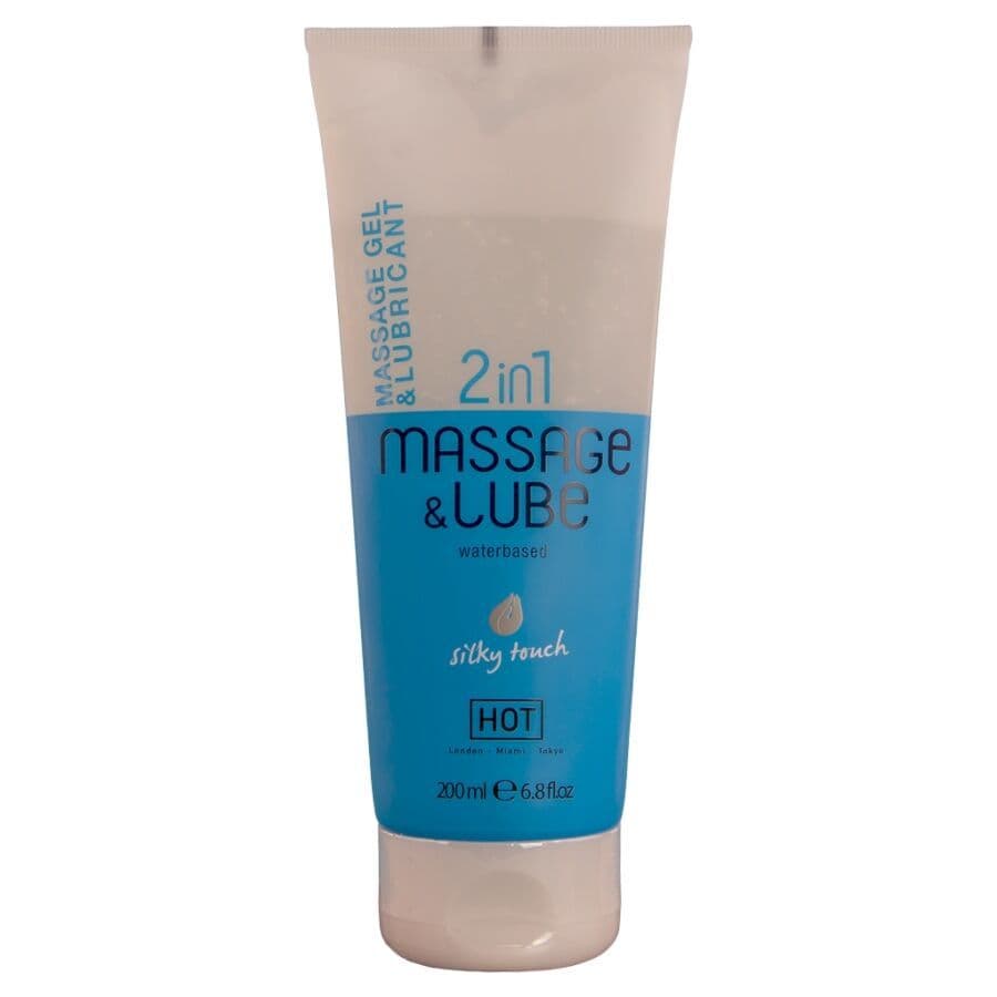 HOT - MASAŽNI I KLIZNI GEL 2U1 SILKY TOUCH 200 ML