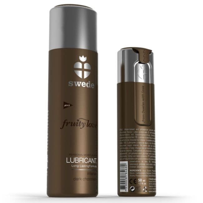 SWEDE LUBRIKANT FRUITY LOVE TAMNA ČOKOLADA 50 ML